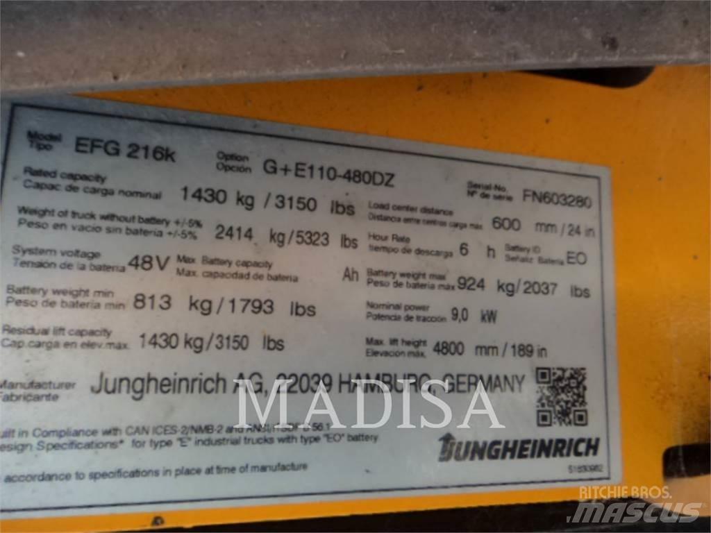 Jungheinrich EFG216K Інше