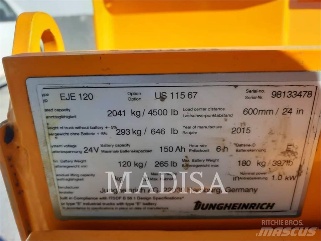 Jungheinrich EJE120 Електронавантажувачі