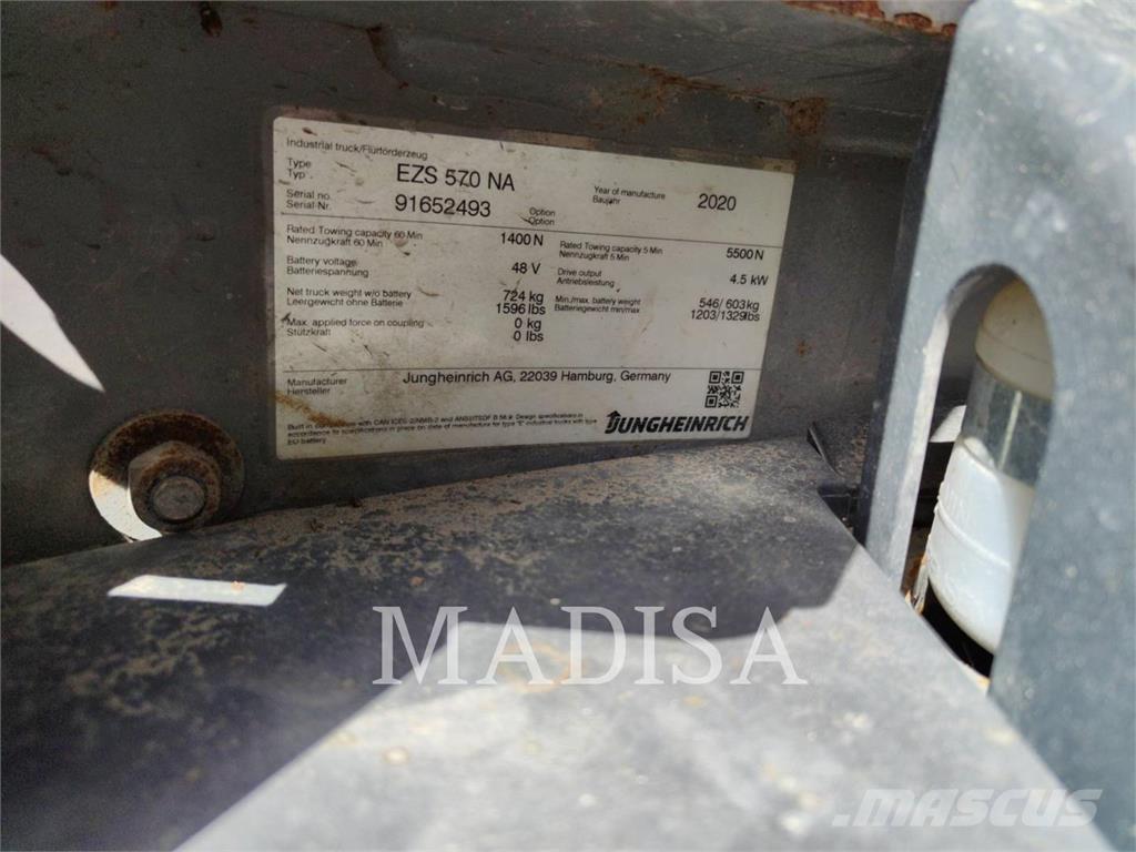 Jungheinrich EZS 570 Електронавантажувачі