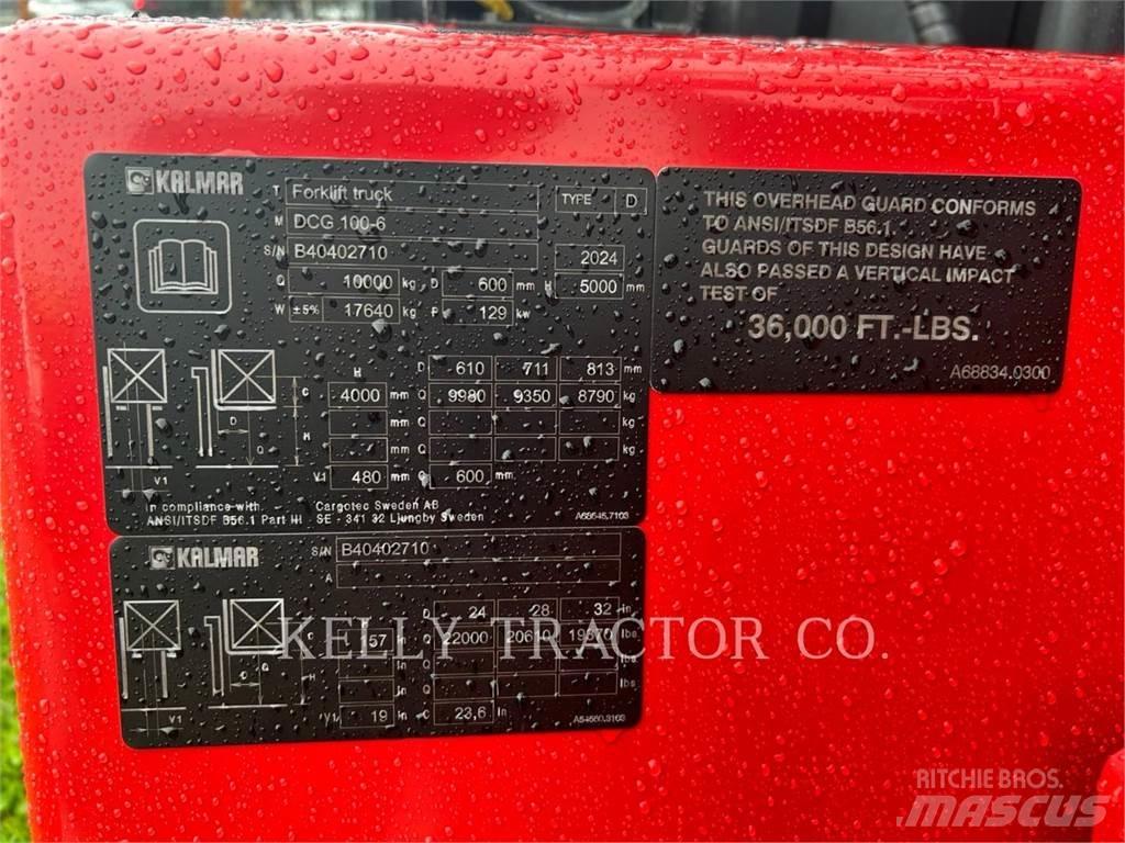Kalmar DCG100-6 Дизельні навантажувачі