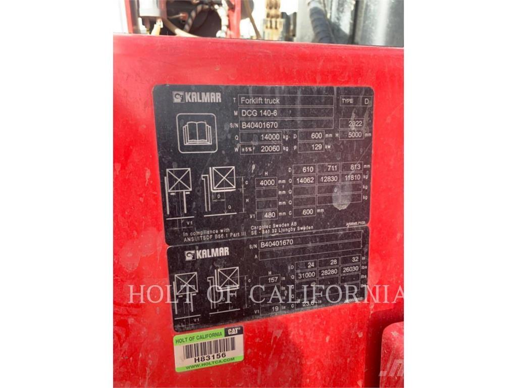 Kalmar DCG140-6 Дизельні навантажувачі