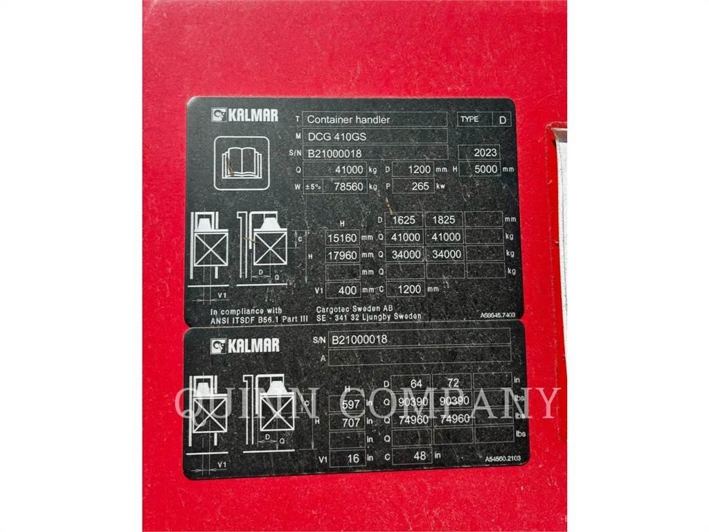 Kalmar DCG410GS Інше