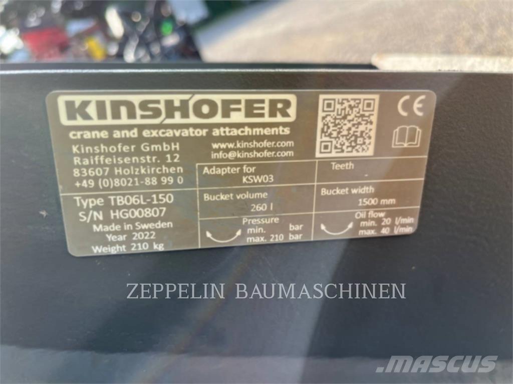 Kinshofer TB06-1500 GLV Канавокопачі