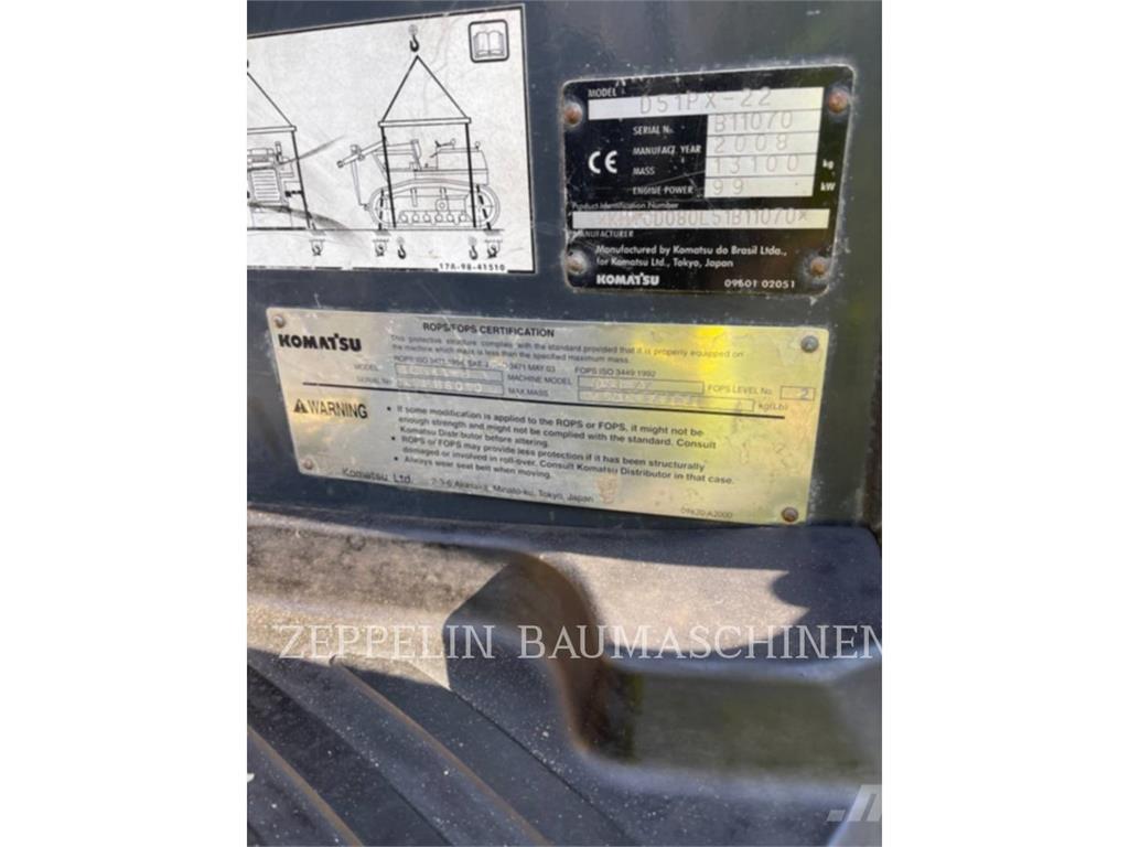 Komatsu D51PX-22 Гусеничні бульдозери