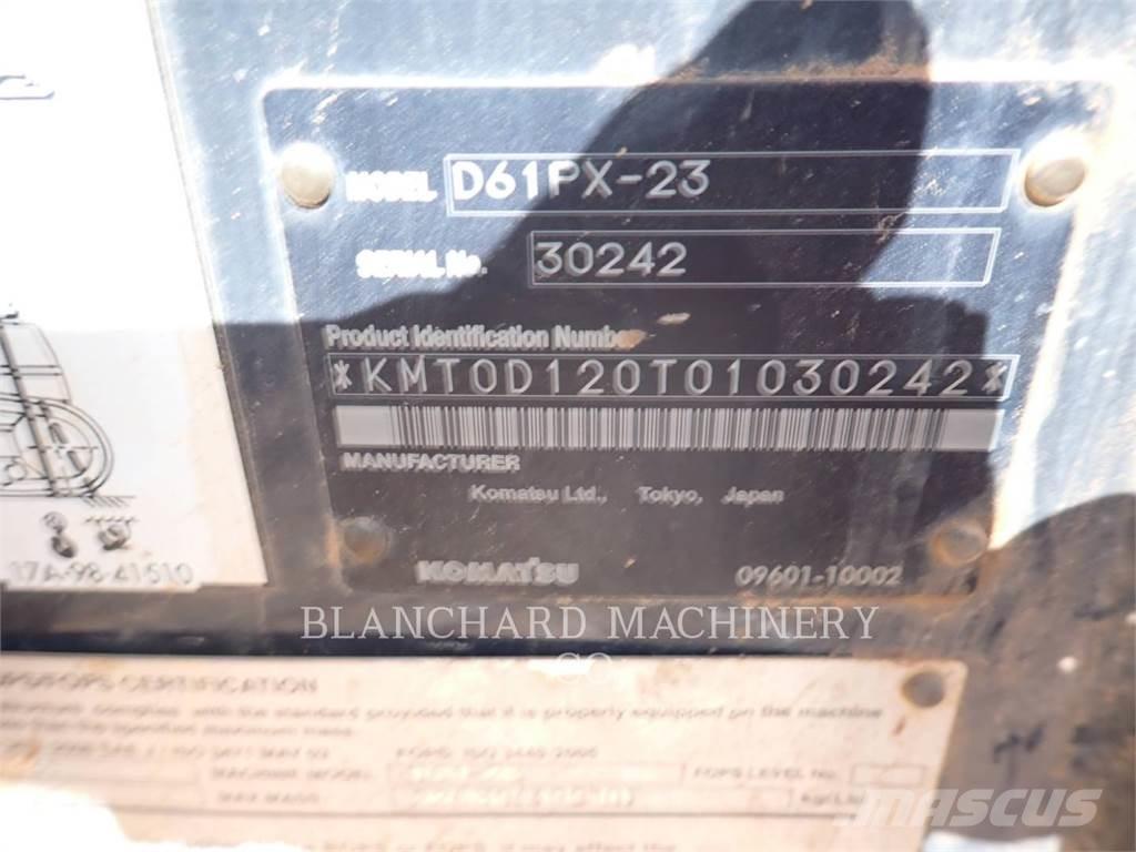 Komatsu D61PX-23 Гусеничні бульдозери