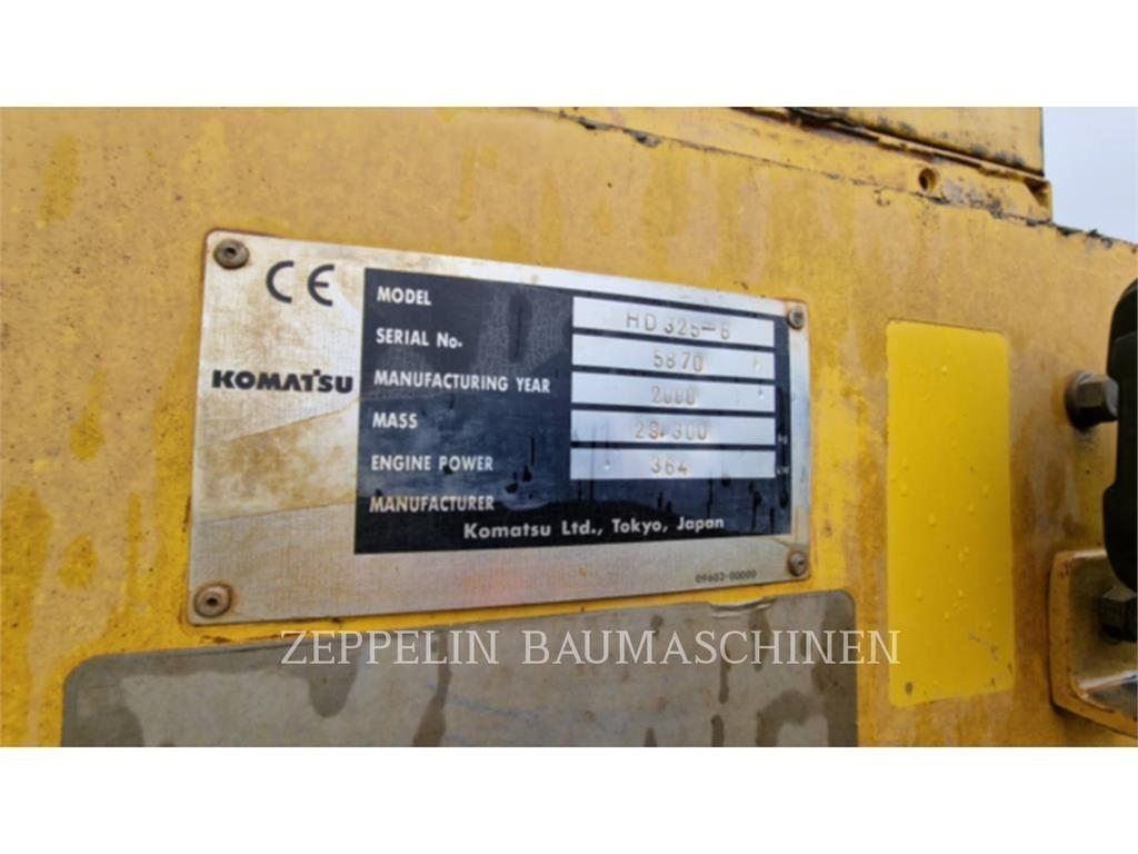 Komatsu HD325-6 Зчленовані самоскиди
