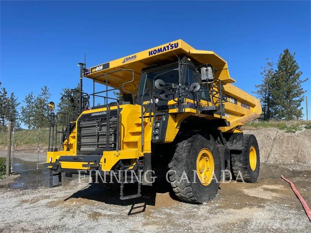 Komatsu HD605-8 Зчленовані самоскиди
