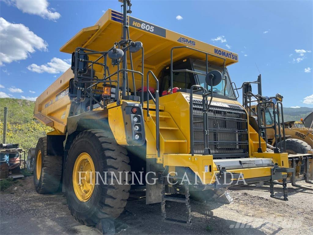 Komatsu HD605-8 Зчленовані самоскиди