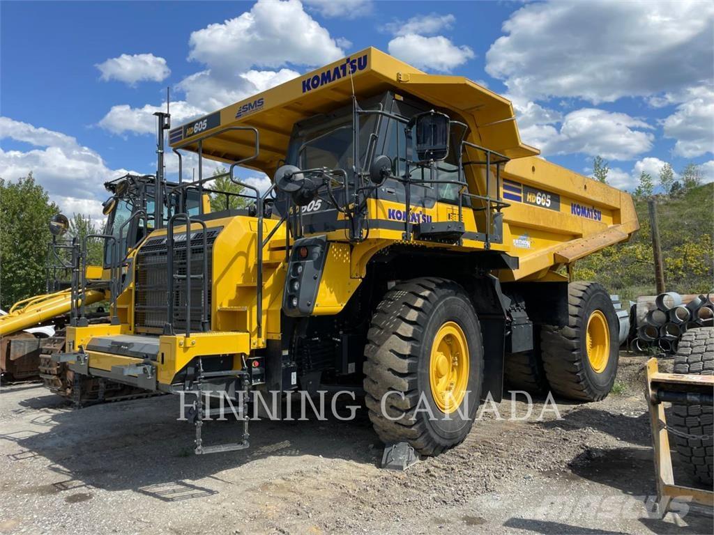 Komatsu HD605-8 Зчленовані самоскиди