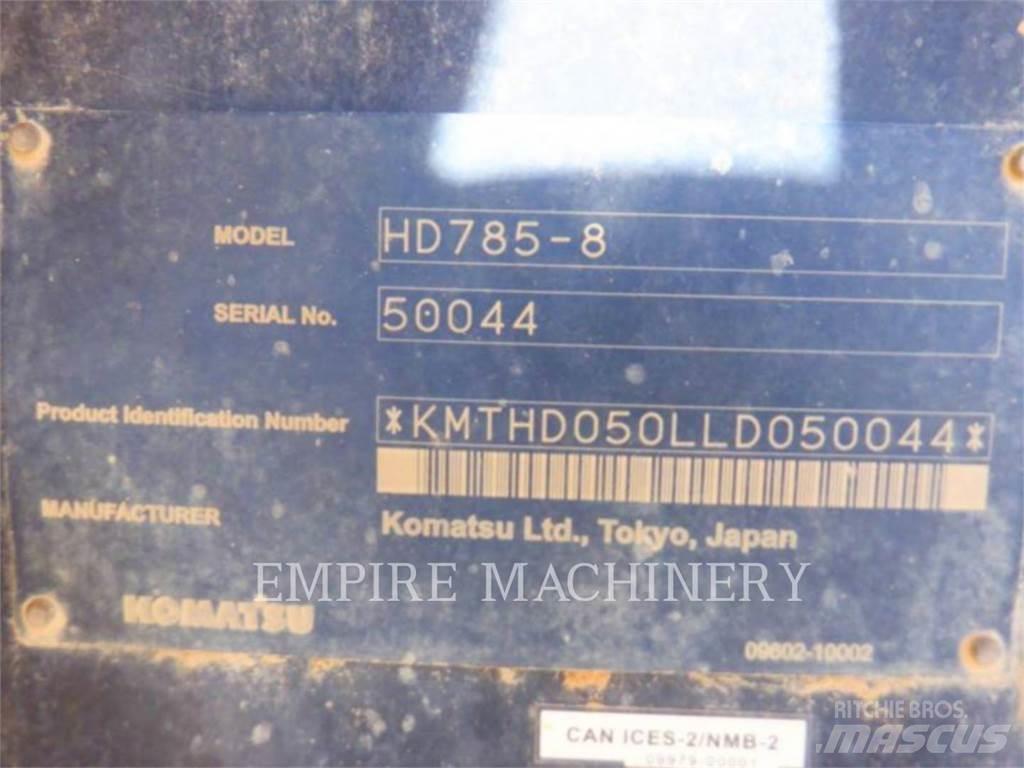 Komatsu HD785-8 Зчленовані самоскиди
