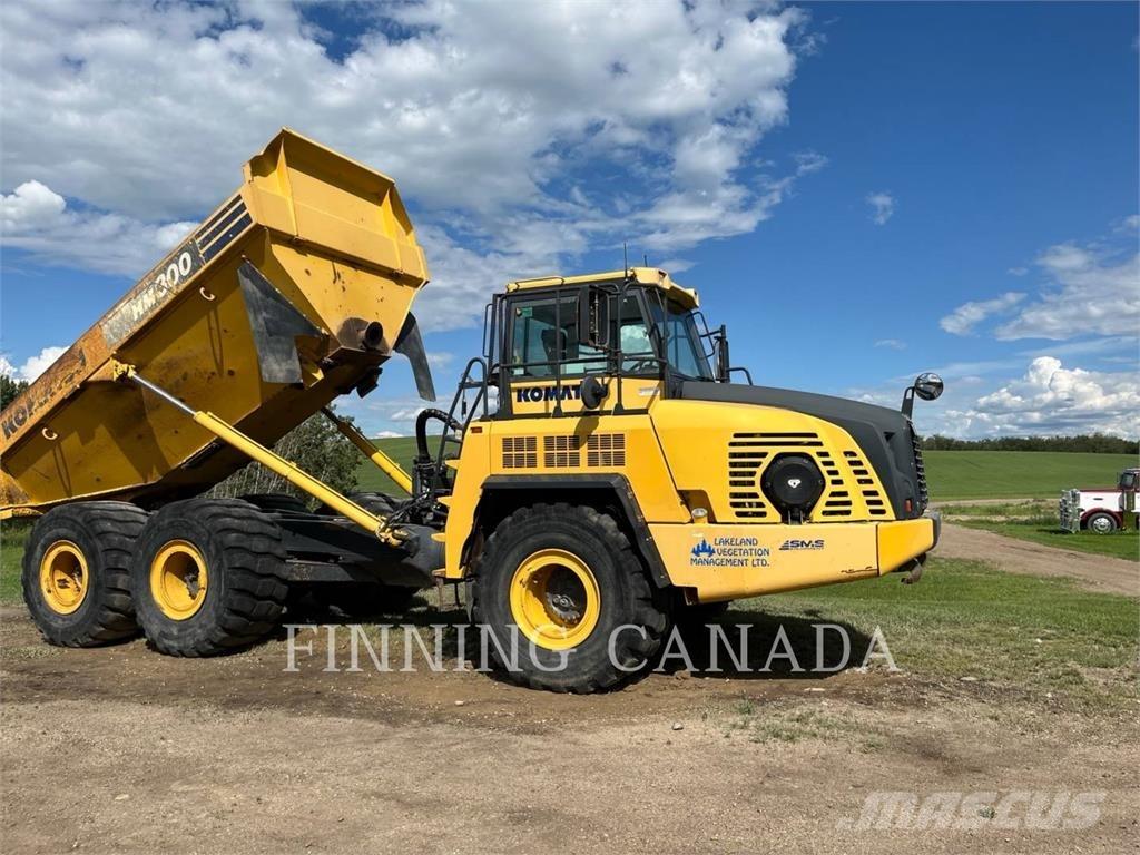 Komatsu HM300-3 Зчленовані самоскиди