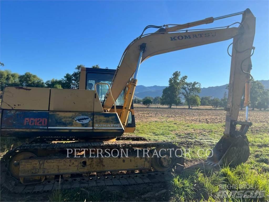 Komatsu PC120 Гусеничні екскаватори