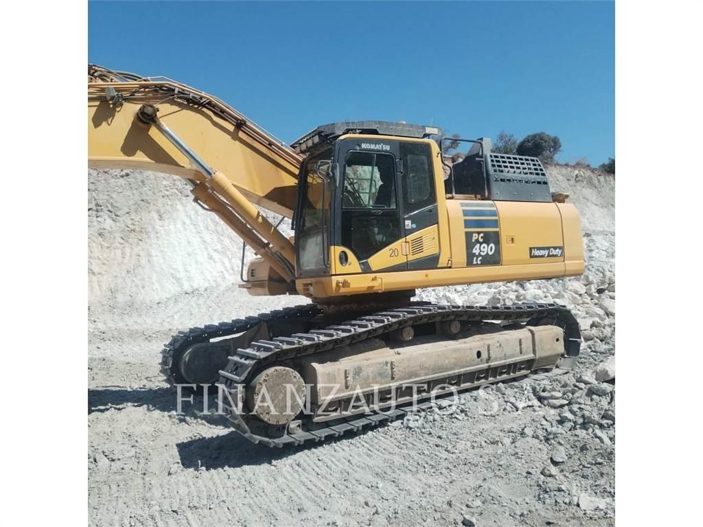 Komatsu PC490 Гусеничні екскаватори