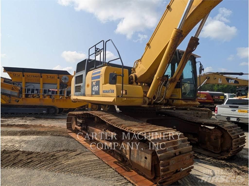 Komatsu PC490 Гусеничні екскаватори