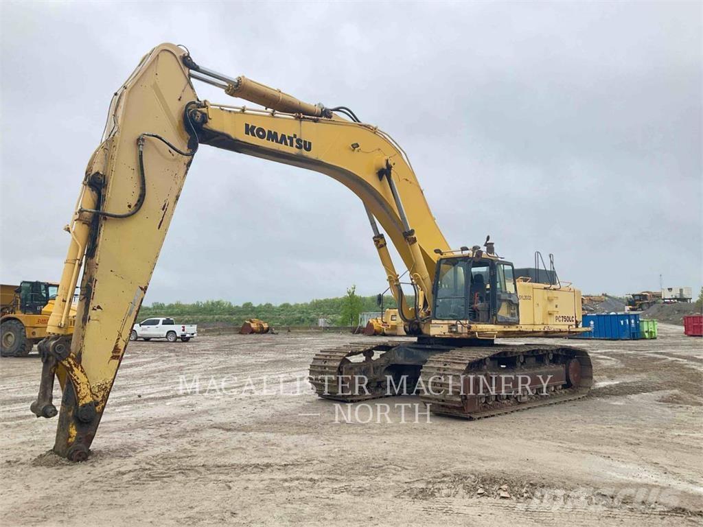 Komatsu PC750 Гусеничні екскаватори
