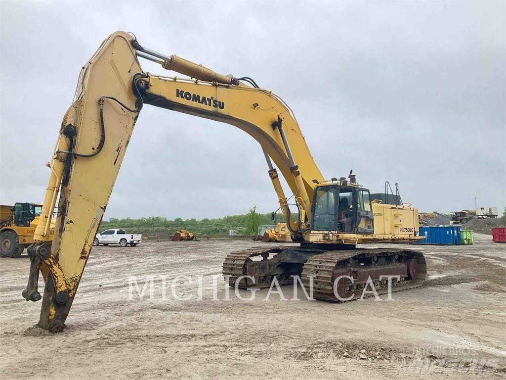 Komatsu PC750LC-6K Гусеничні екскаватори