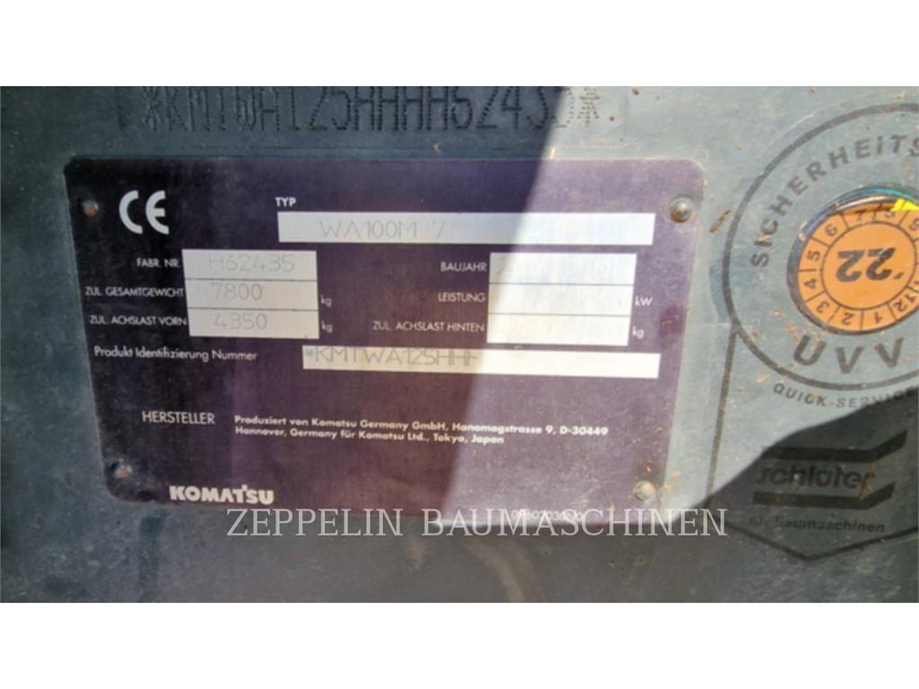 Komatsu WA100M-7 Фронтальні навантажувачі