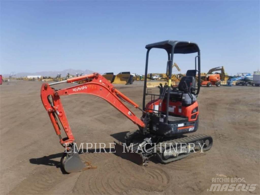 Kubota U17 Гусеничні екскаватори