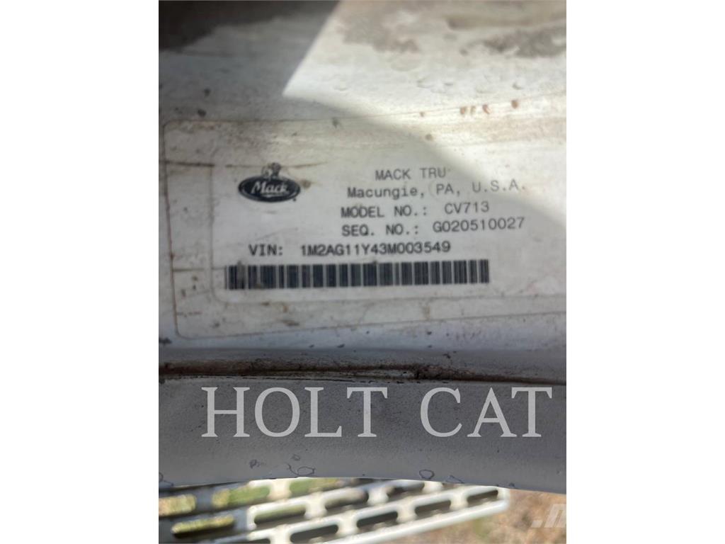 Mack GRANITE CV713 Вантажівки / спеціальні