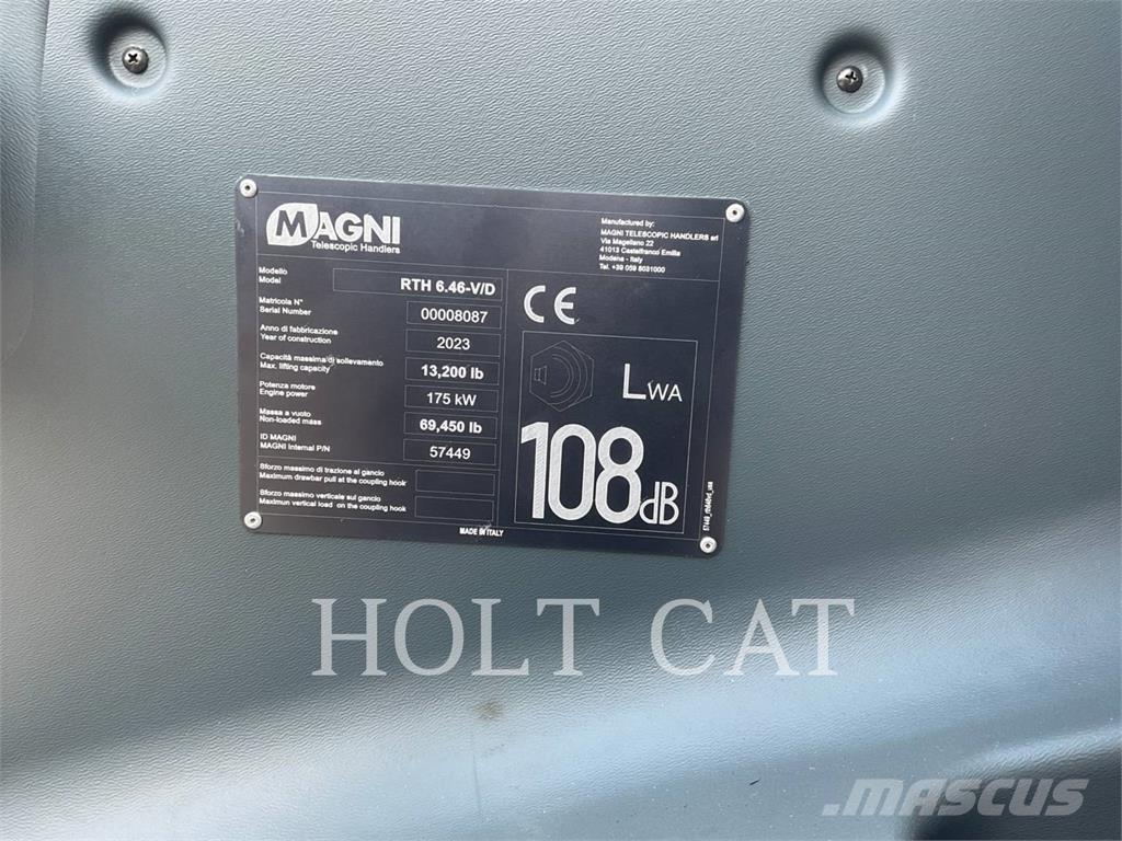 Magni RTH 6.46 Телескопічні навантажувачі