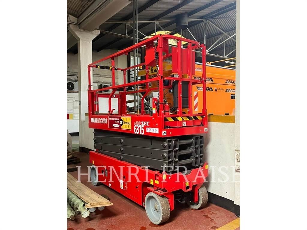 Manitou BF S.A. 100SEC Підйомники-ножиці