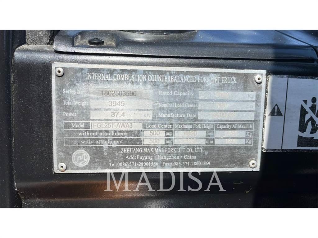 MAXI-LIFT FGL25T-WA3 Інше