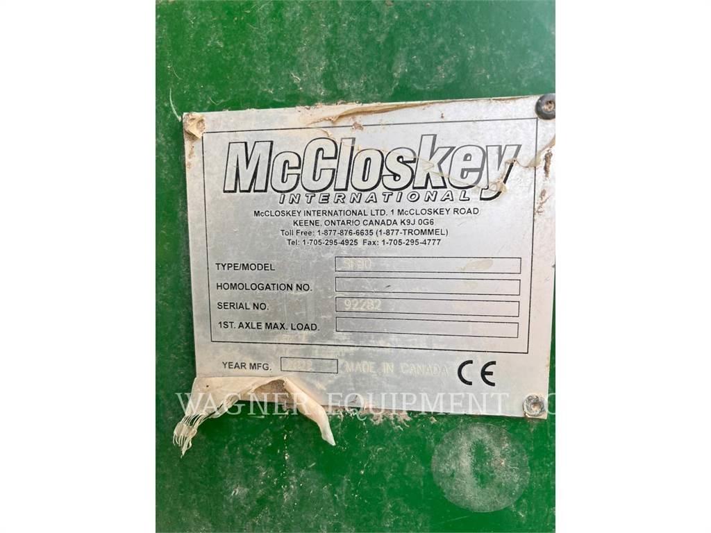 McCloskey SF80 Роздрібнювачі