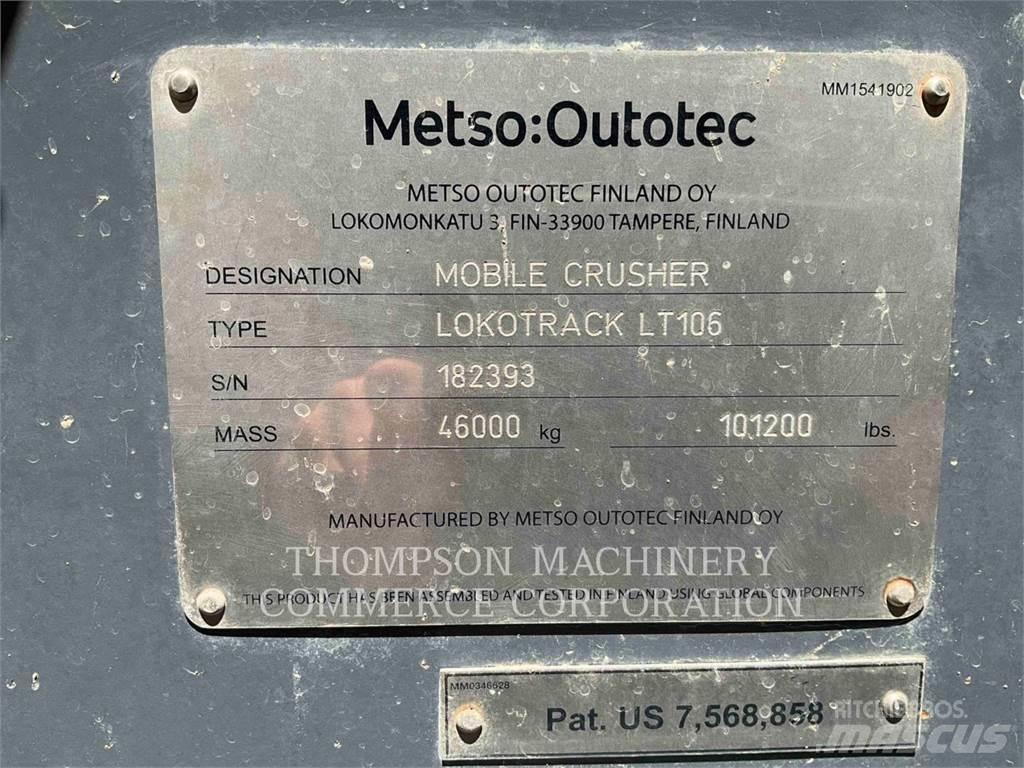 Metso LT106 Мобільні дробарки