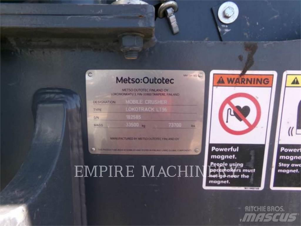 Metso LT96 Мобільні дробарки