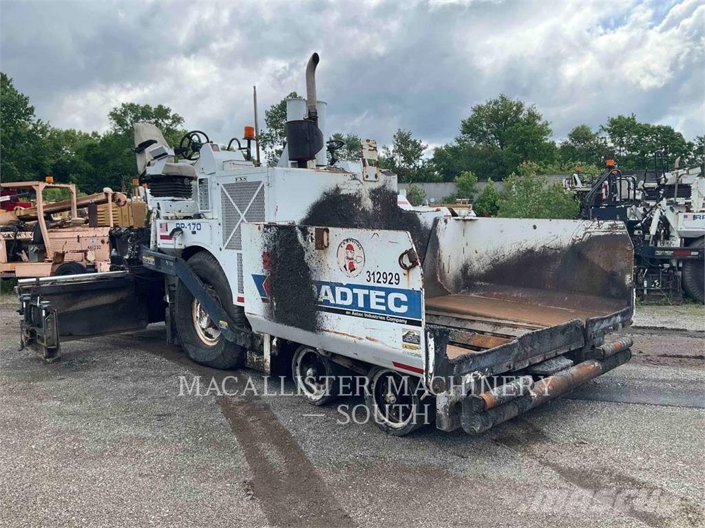 Roadtec RP170 Асфальтовкладачі