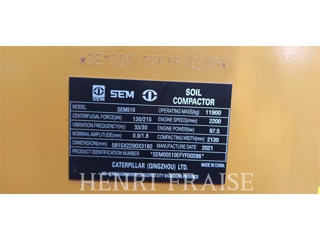 SEM MACHINERY 510 Ущільнювачі грунту