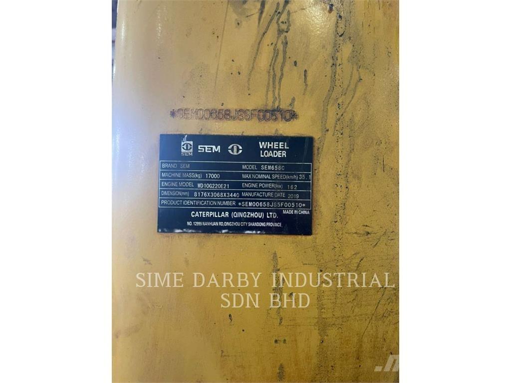 SEM MACHINERY SEM 658C Фронтальні навантажувачі