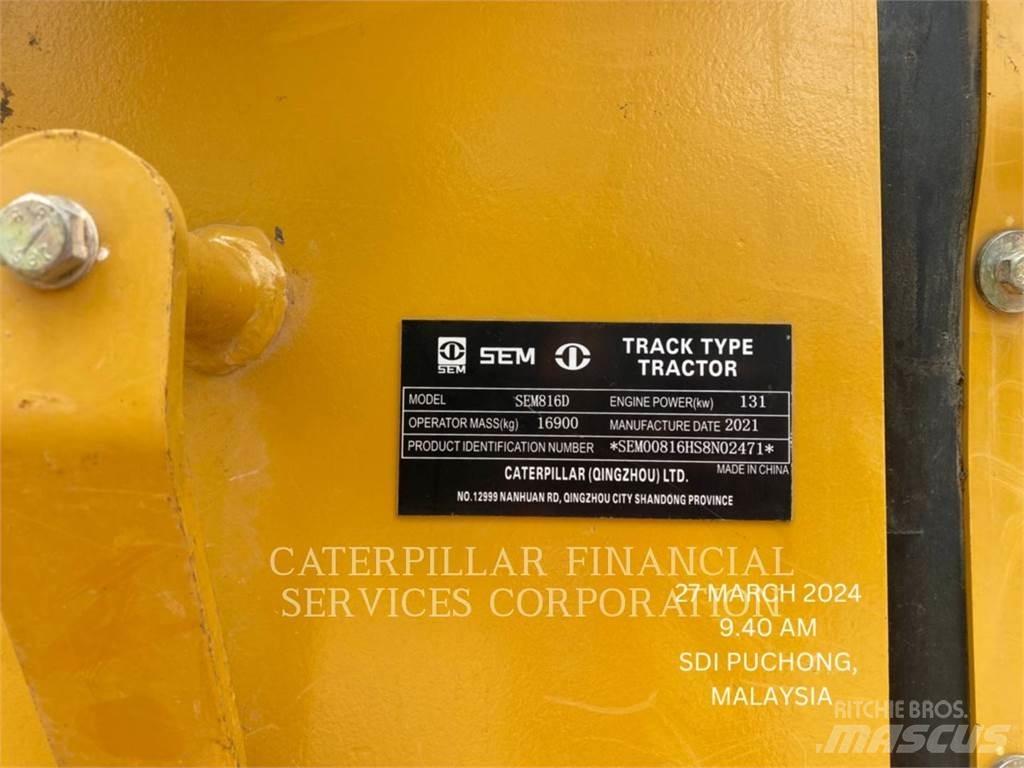 SEM MACHINERY SEM816D Гусеничні бульдозери