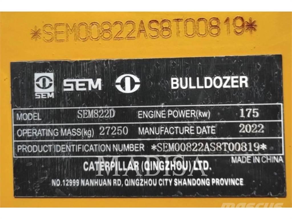 SEM MACHINERY SEM822D Гусеничні бульдозери