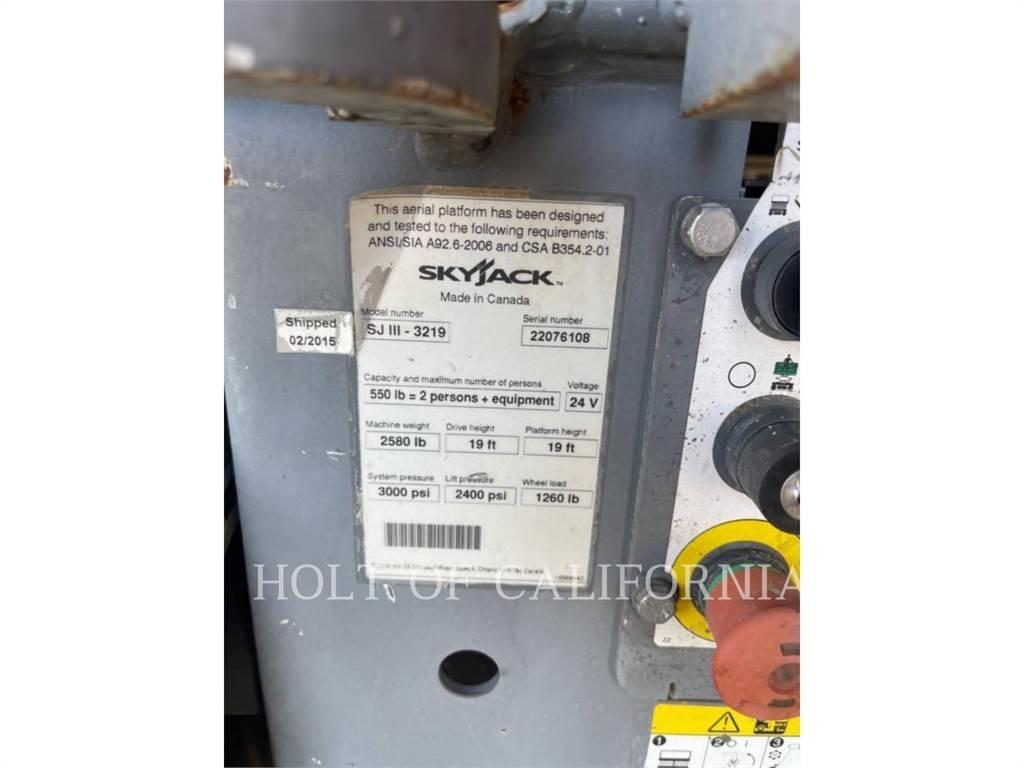 Skyjack SCISSOR 19 Підйомники-ножиці