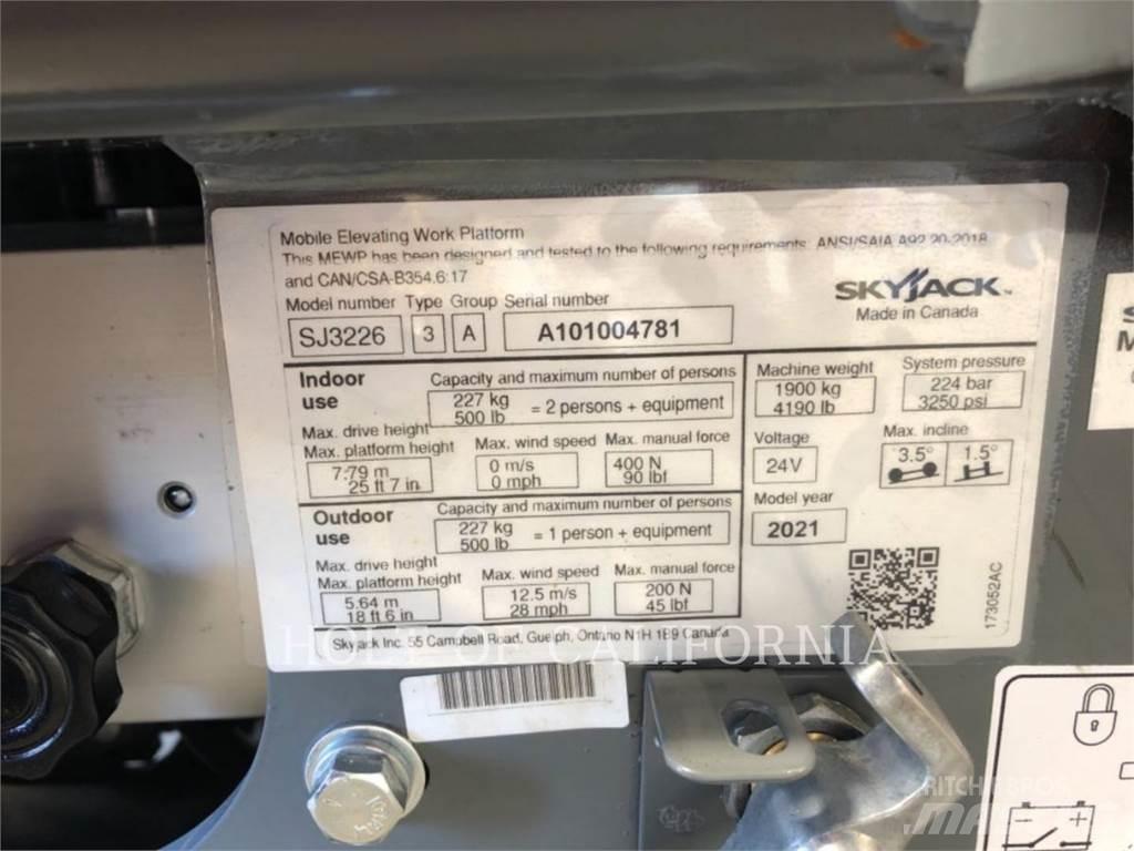 Skyjack SCISSOR26N Підйомники-ножиці