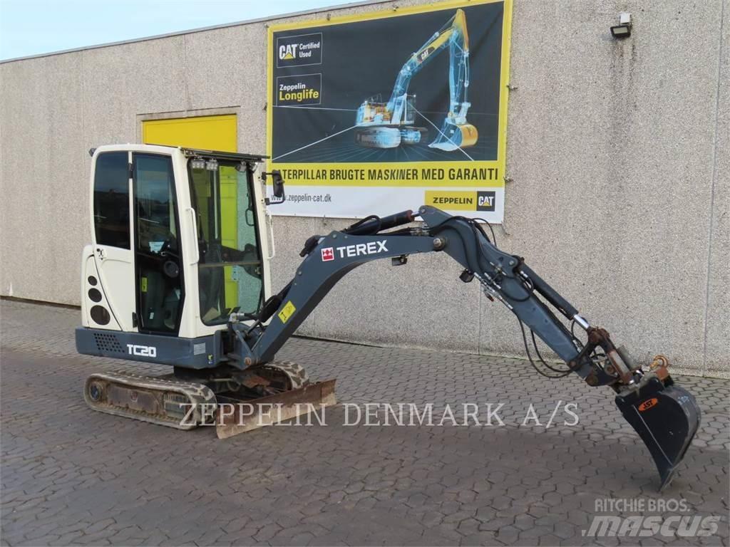 Terex TC20 Міні-екскаватори < 7т