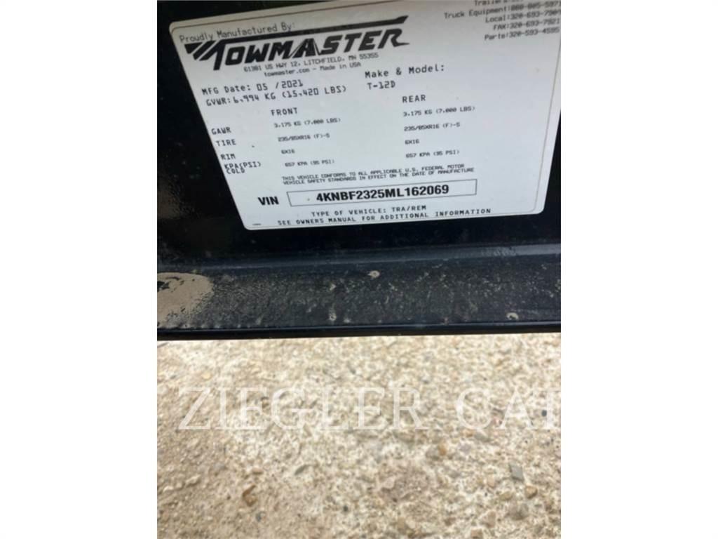 TOWMASTER T12D Інші причепи