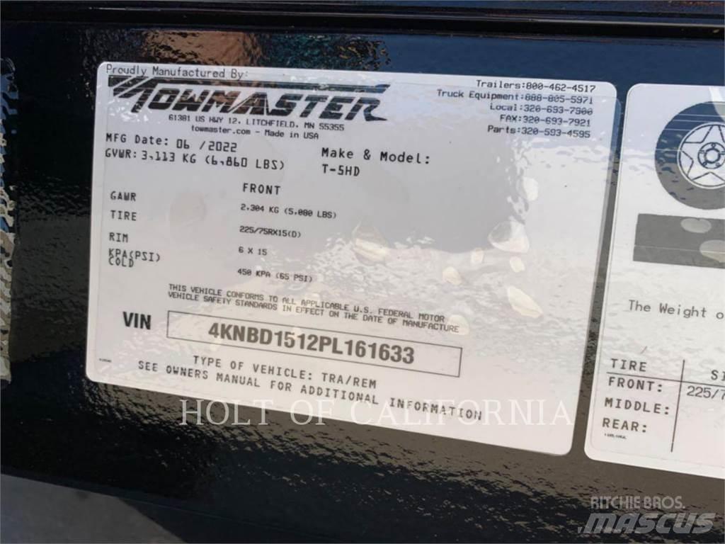 TOWMASTER TRLR DMP10 Інші причепи