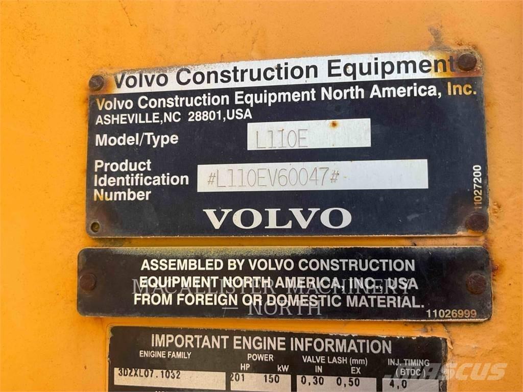Volvo L110E Фронтальні навантажувачі