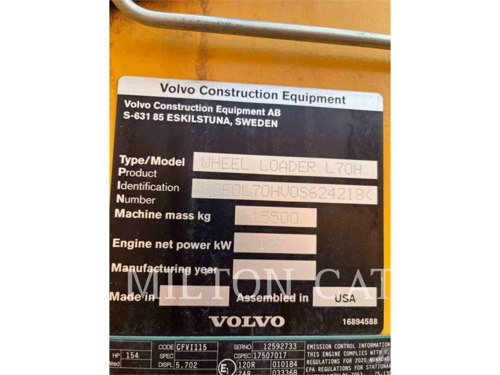 Volvo L70H Фронтальні навантажувачі