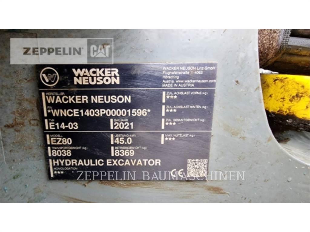 Wacker EZ80 Гусеничні екскаватори