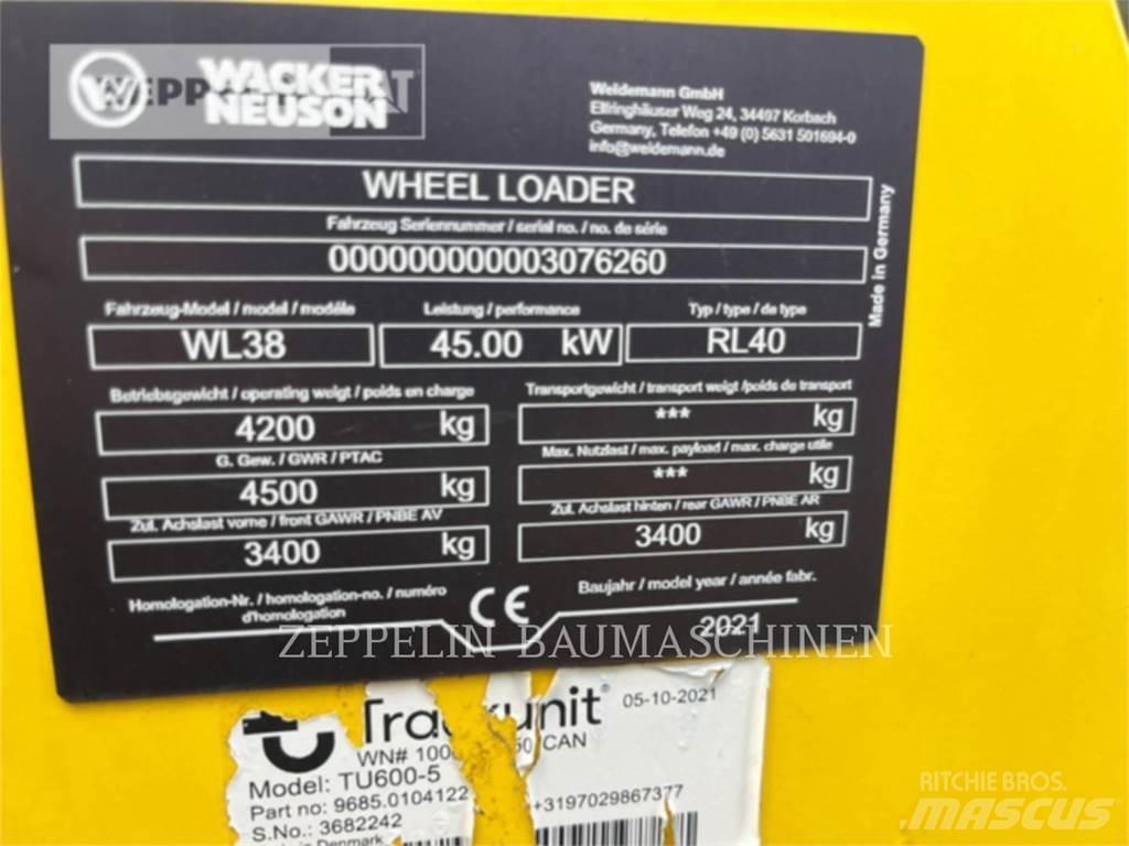 Wacker WL38 Фронтальні навантажувачі