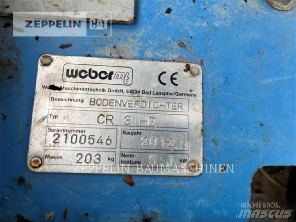 Weber CR-3HD Віброплити та вібротрамбовки