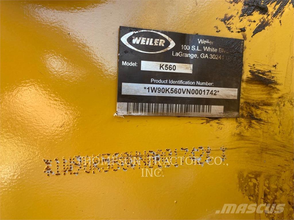 Weiler K560FV Лісонавантажувачі