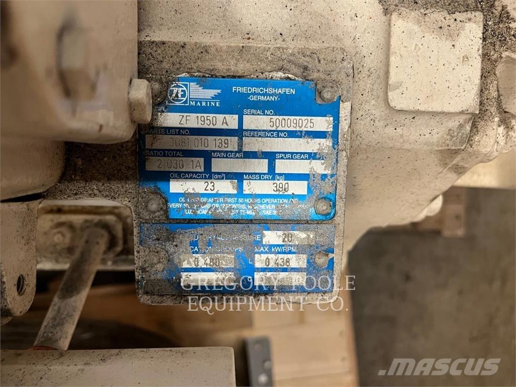 ZF TRANSMISSION 1950A Суднові допоміжні двигуни
