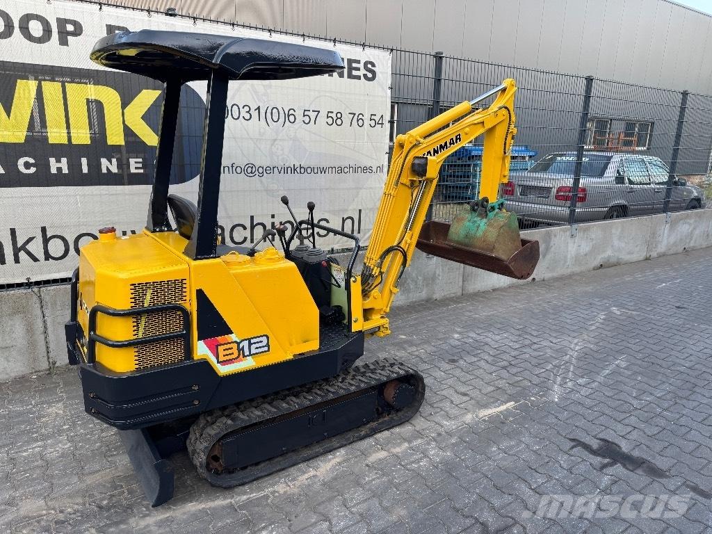 Yanmar B12 Міні-екскаватори < 7т