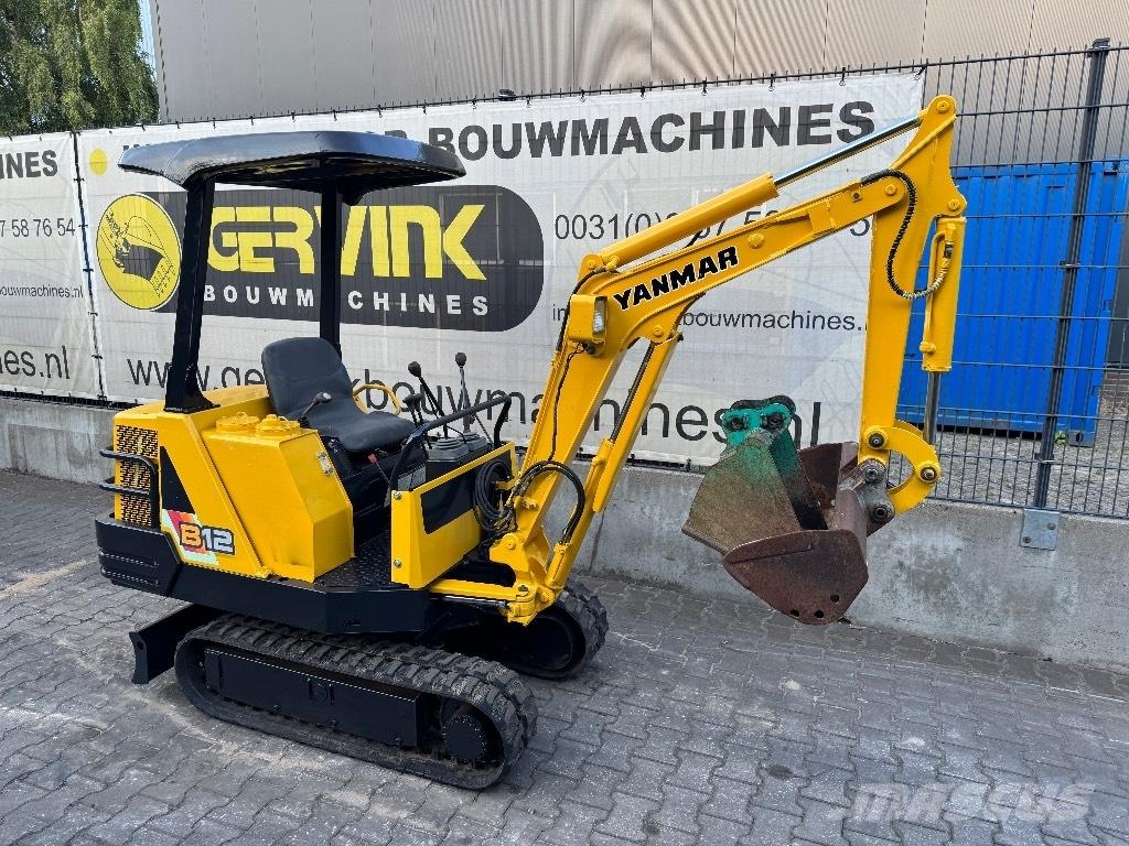 Yanmar B12 Міні-екскаватори < 7т