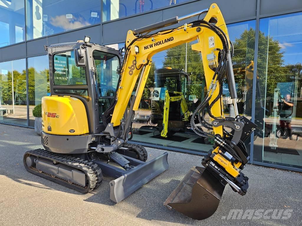 New Holland E 26 C Міні-екскаватори < 7т