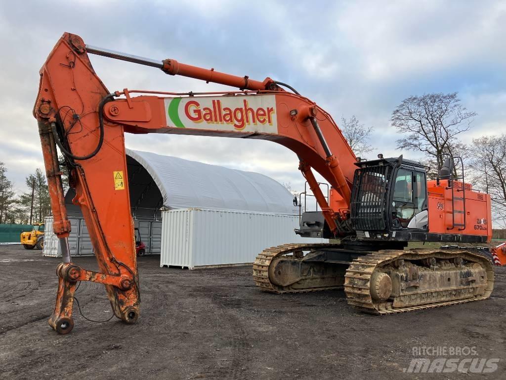 Hitachi ZX670LCH-5B Гусеничні екскаватори